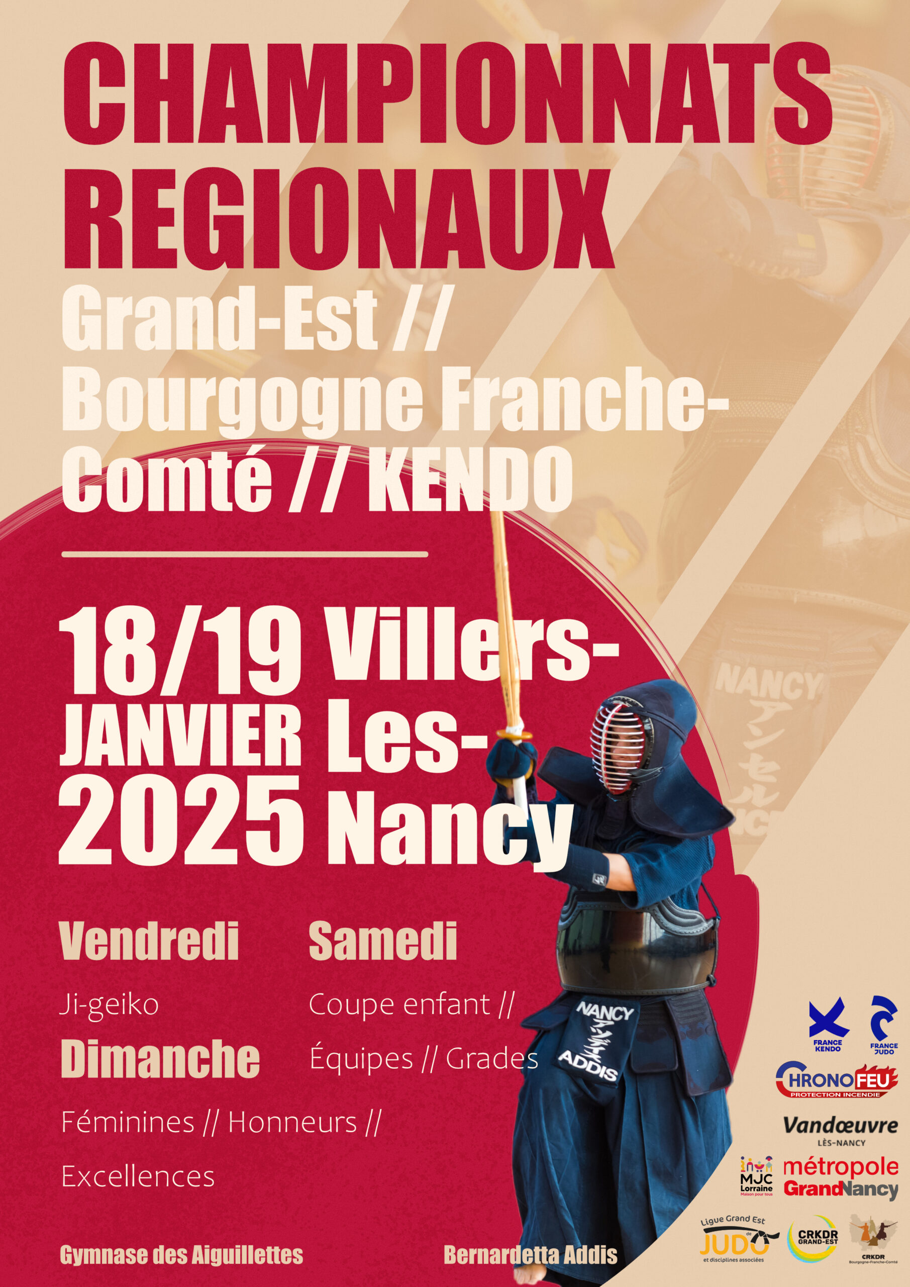 Championnat regionaux grand-est 2025 - affiche